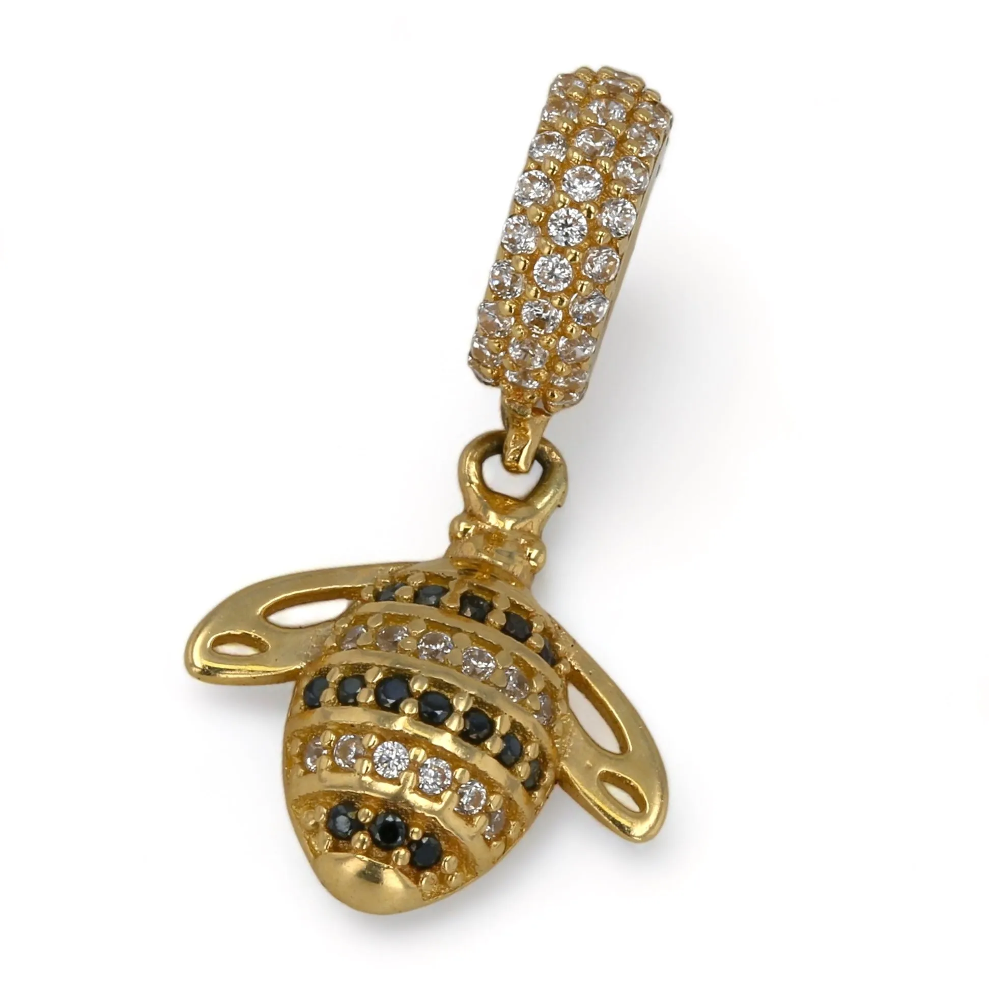 10k Yellow gold bee charm-63747