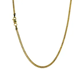 14K Yellow Gold Franco Chain 1.5mm x 22inch - 226256