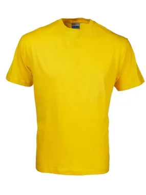 165G Crew Neck T-Shirt - Yellow