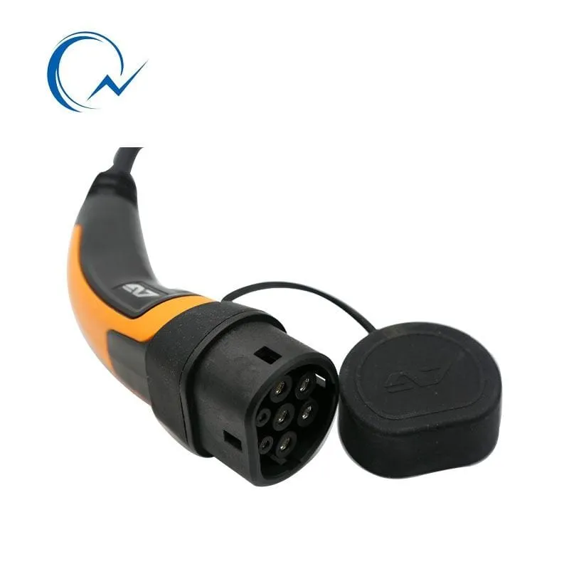 32A EV Charger Cable 7KW Type 2 to Type 2 IEC 62196 EV Charging Plug With 5 Meter Spiral cable TUV/UL Mennekes 2 Connector