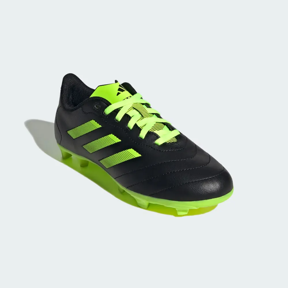 Adidas Goletto VIII Jnr FG Football Boots (Black/Lucid Lemon)