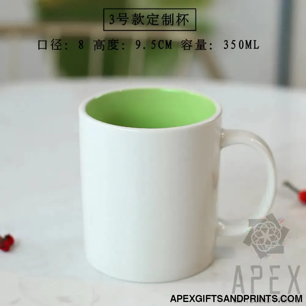 advertisement ceramic mug