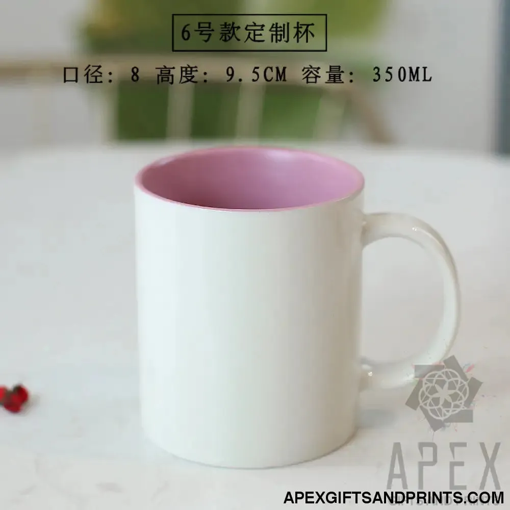 advertisement ceramic mug