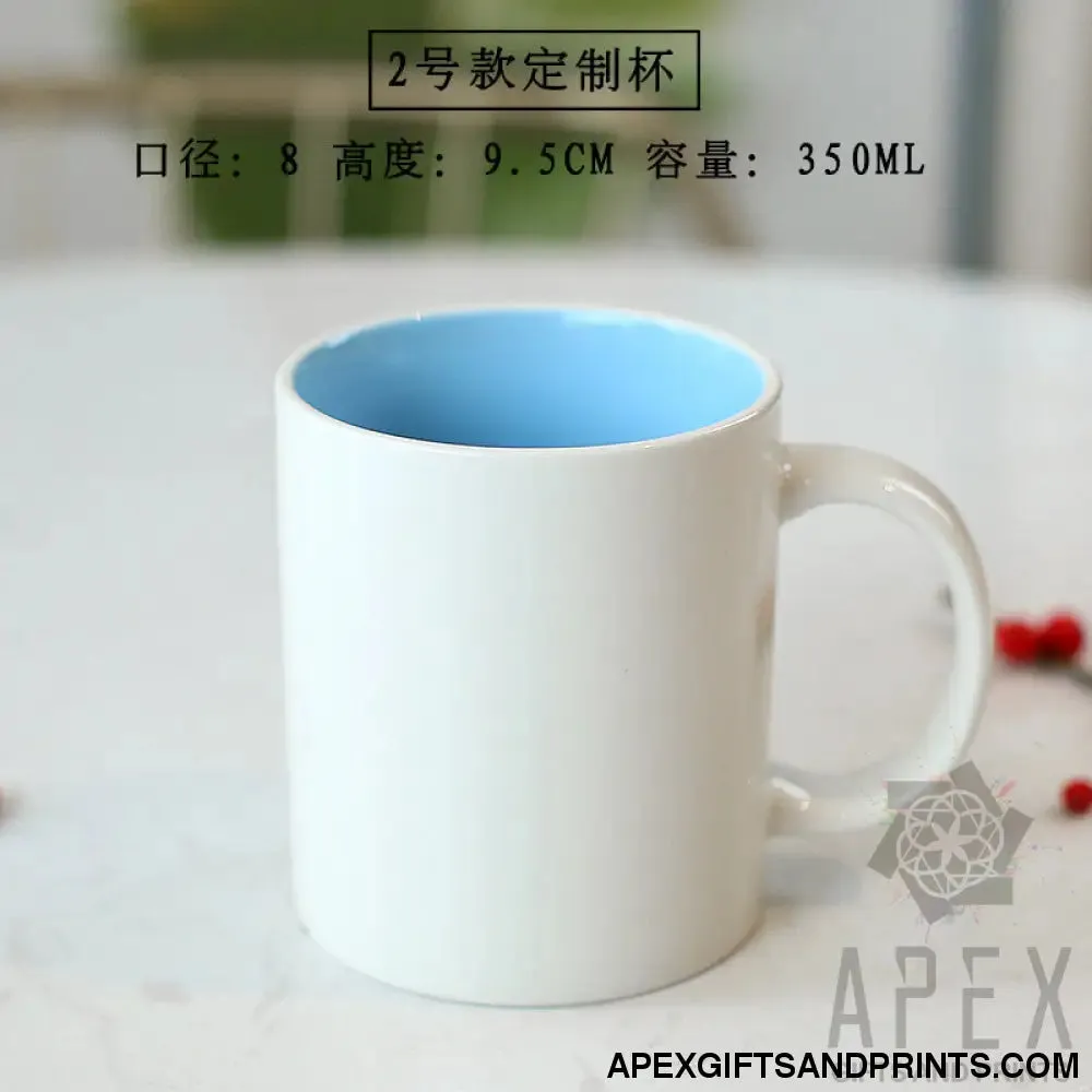 advertisement ceramic mug