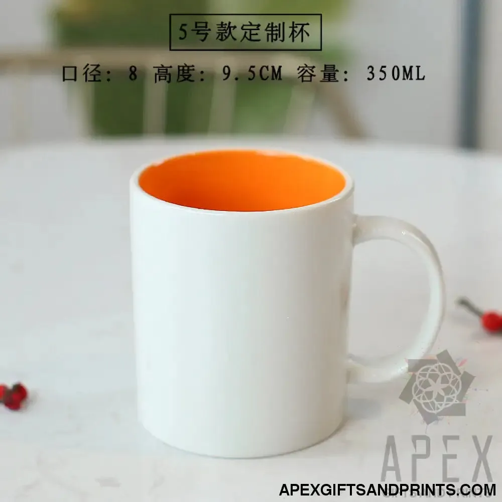 advertisement ceramic mug