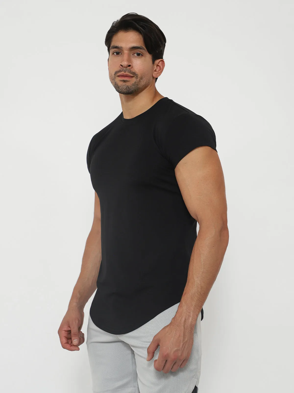 All Day Elite Cap Sleeve Muscle Fit T-Shirt