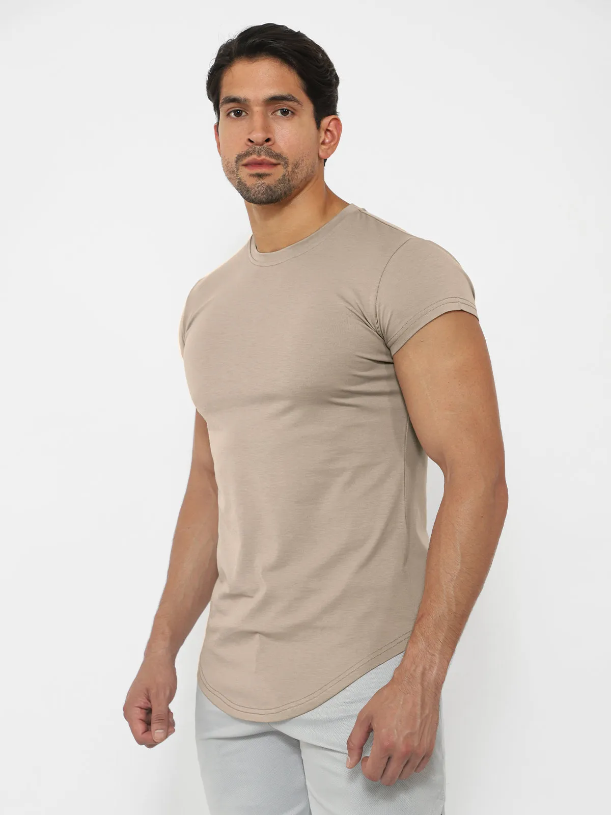 All Day Elite Cap Sleeve Muscle Fit T-Shirt