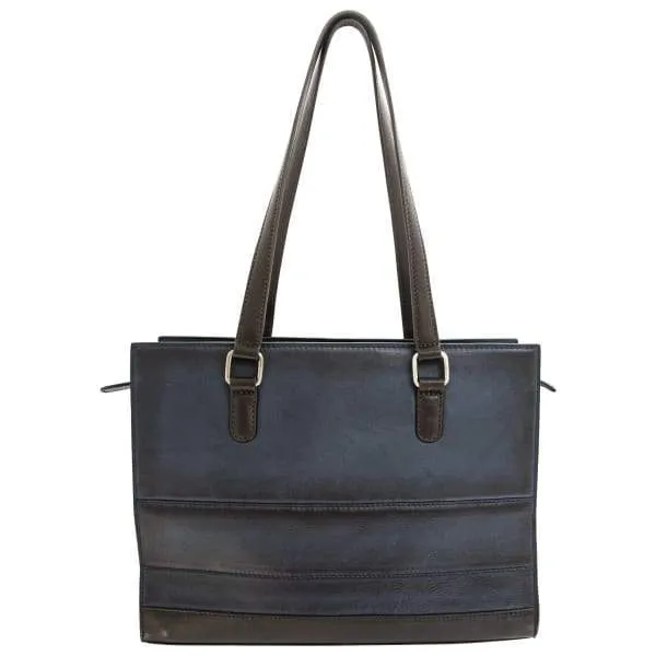 Apollo Simple Classic Structured Leather Conceal Carry Handbag - Limited Quantity