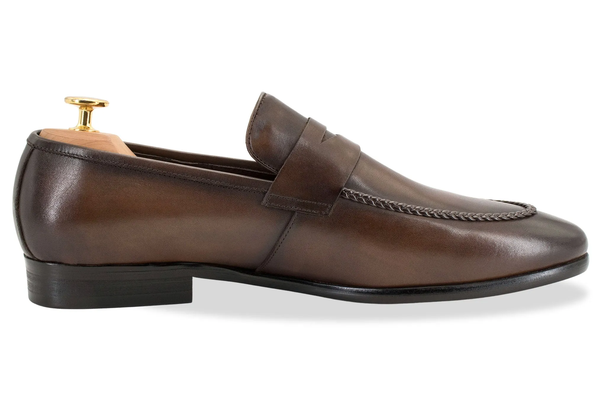 Arrecifes Walnut Penny Loafer