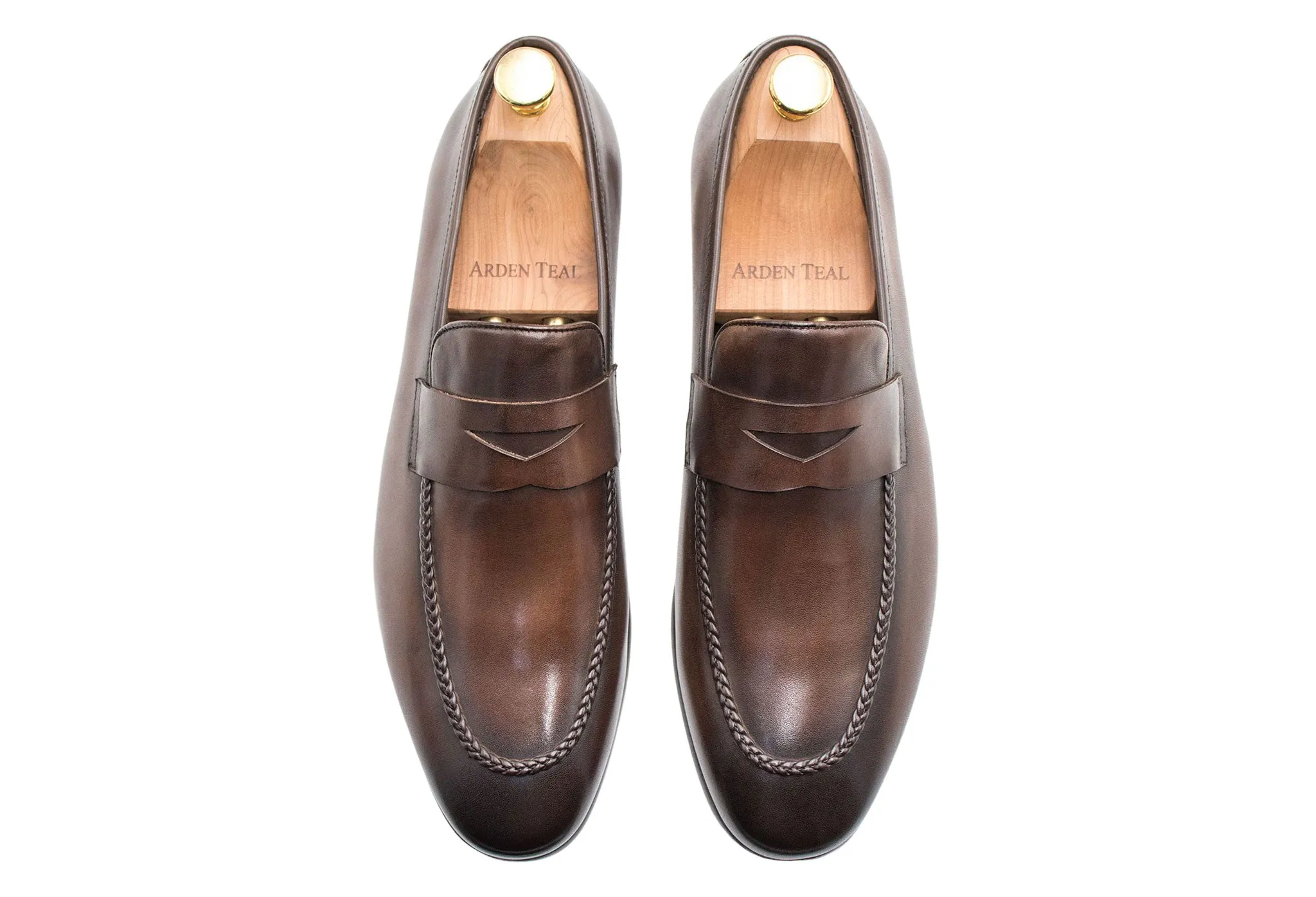 Arrecifes Walnut Penny Loafer