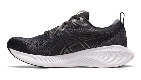 Asics Gel Cumulus 25 (4E Width) - Black/Carrier Grey (Mens)