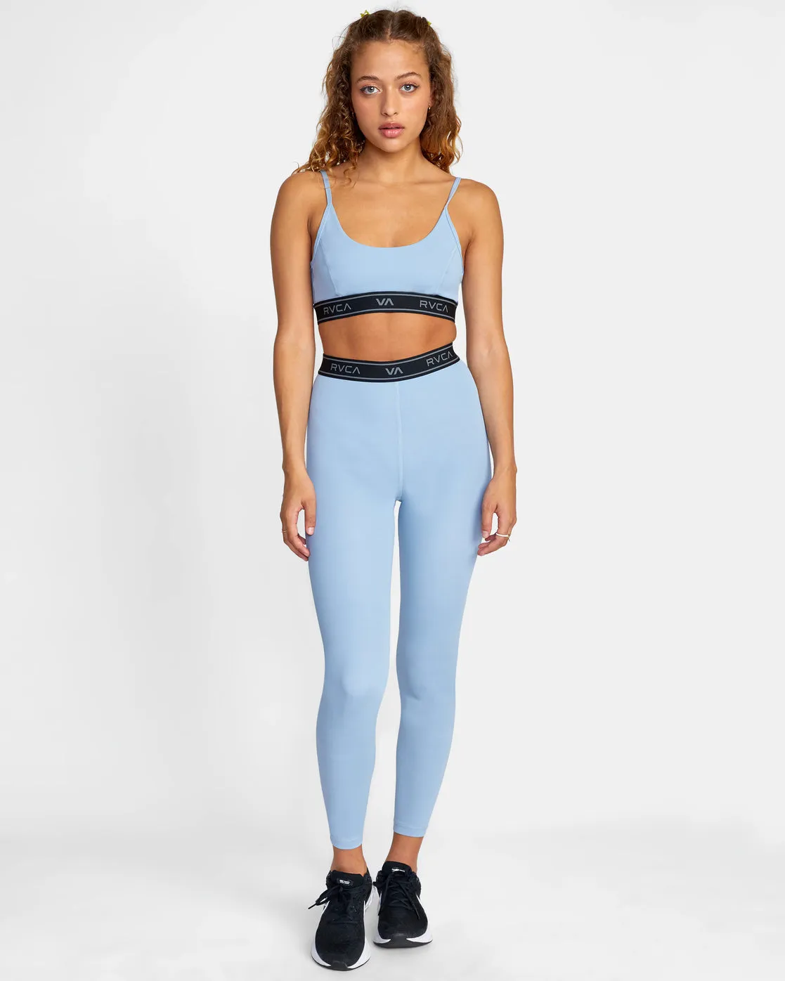 Base Sports Bra - Muted Blue