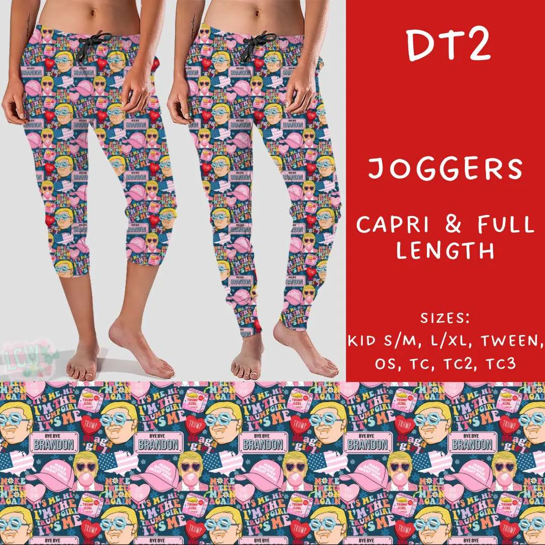 Batch #186 - Vote Collection - Closes 8/27 - ETA early Oct. - DT02 Full and Capri Length Joggers