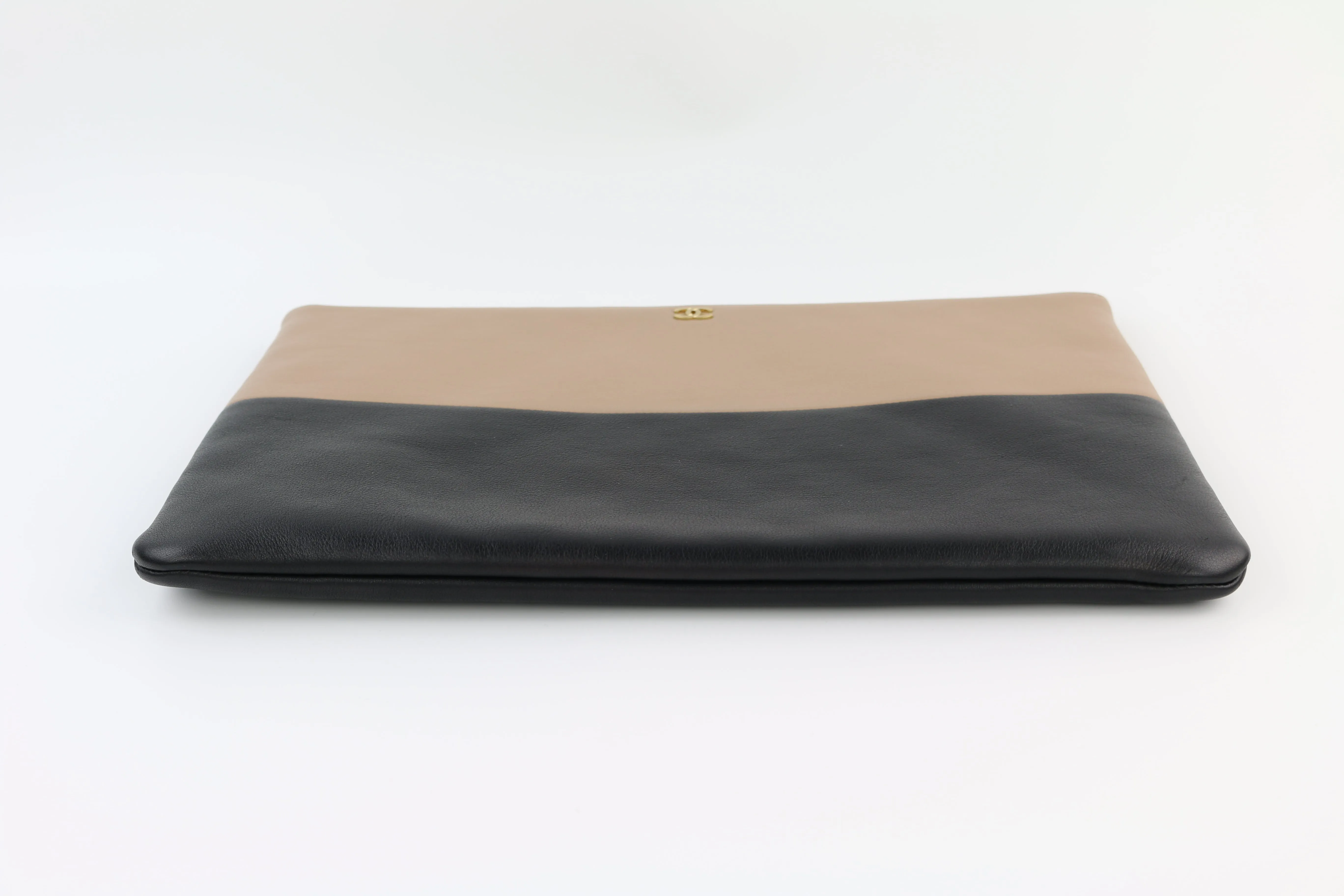 Bicolor Lambskin Large O Case