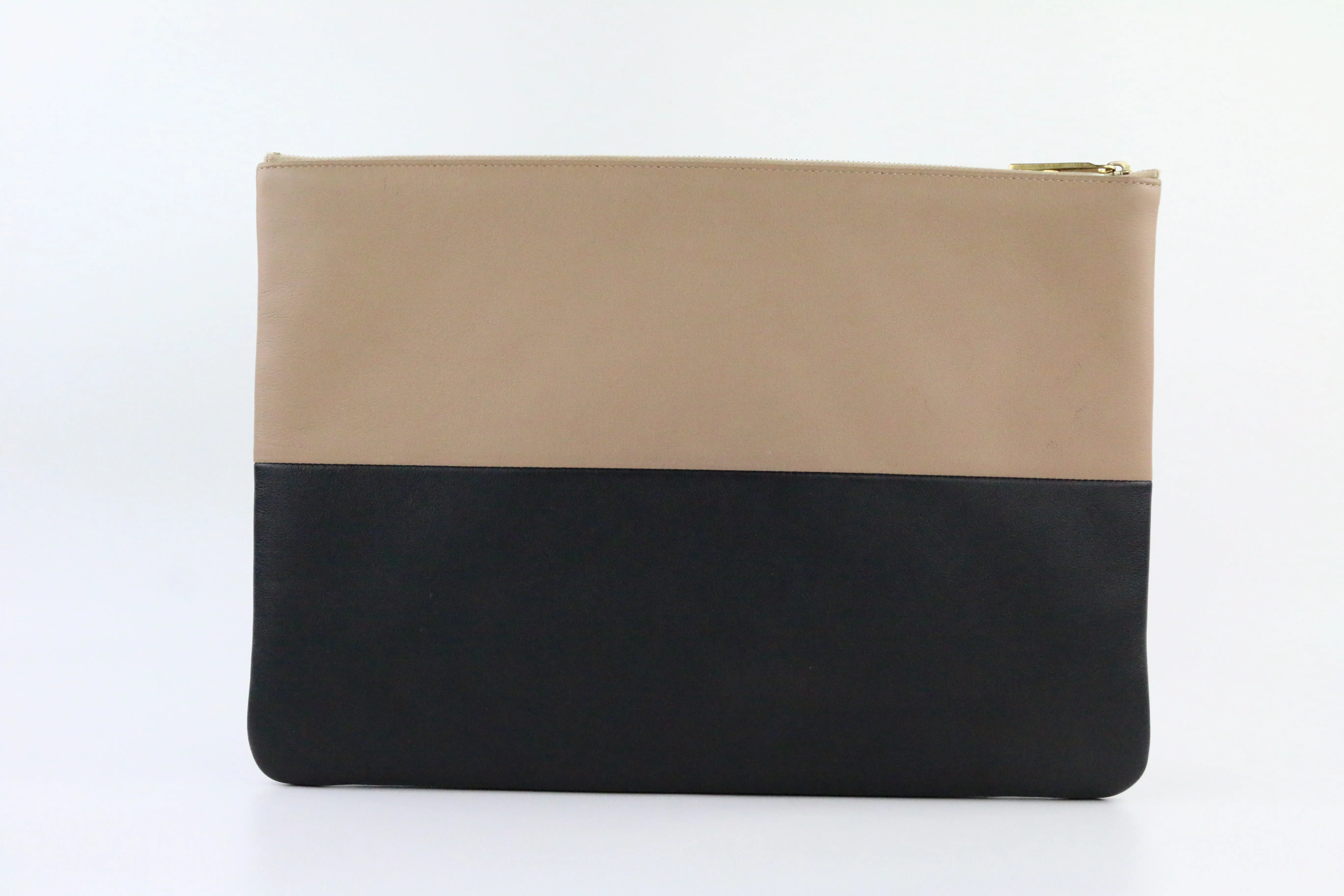 Bicolor Lambskin Large O Case