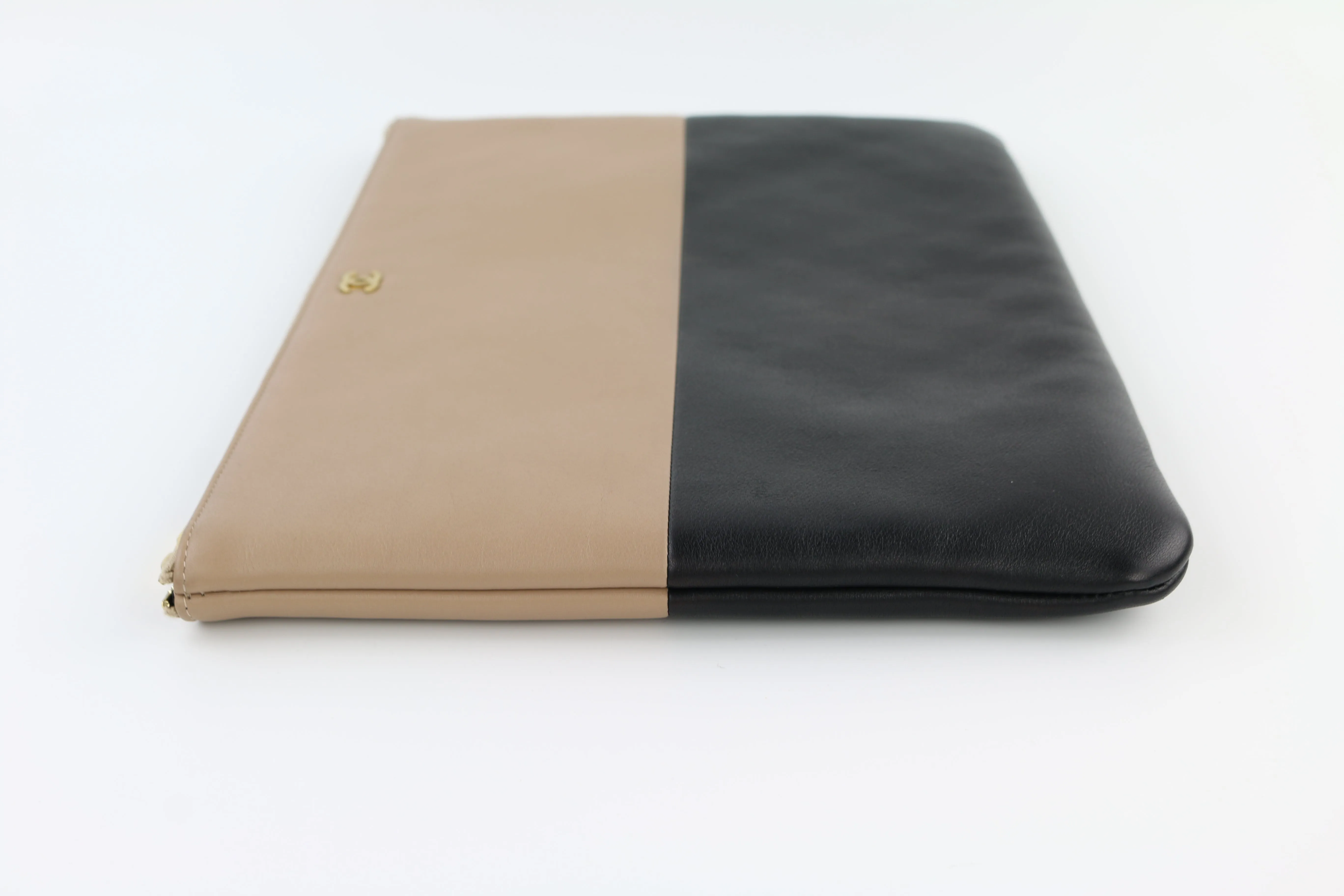 Bicolor Lambskin Large O Case