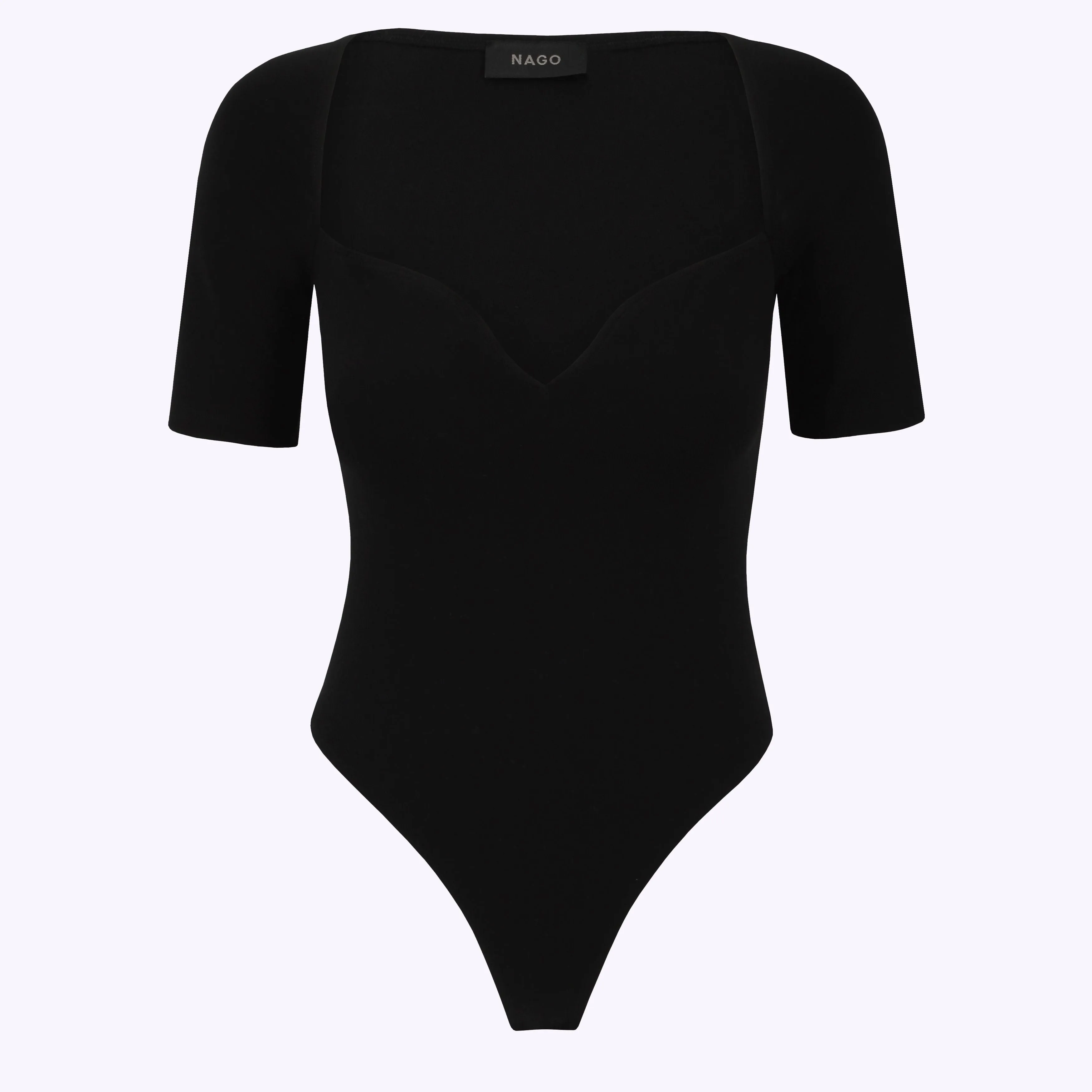 Body z bawełny organicznej / 01 / 31 / onyx black