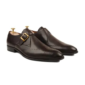 BRECON - DARK BROWN MONKSTRAP