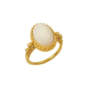 Byzantine Gold Opal Ring