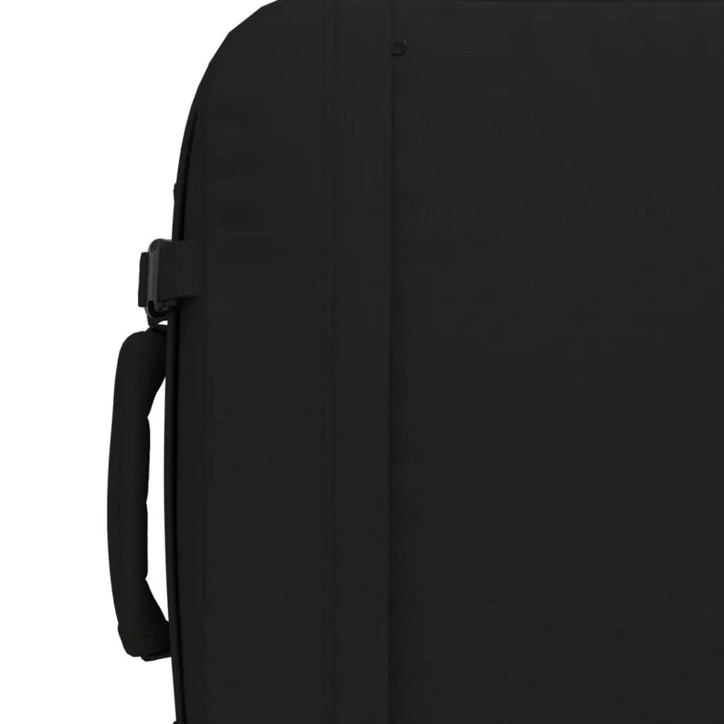 CabinZero Classic 44L Lightweight Carry On Backpack - Black