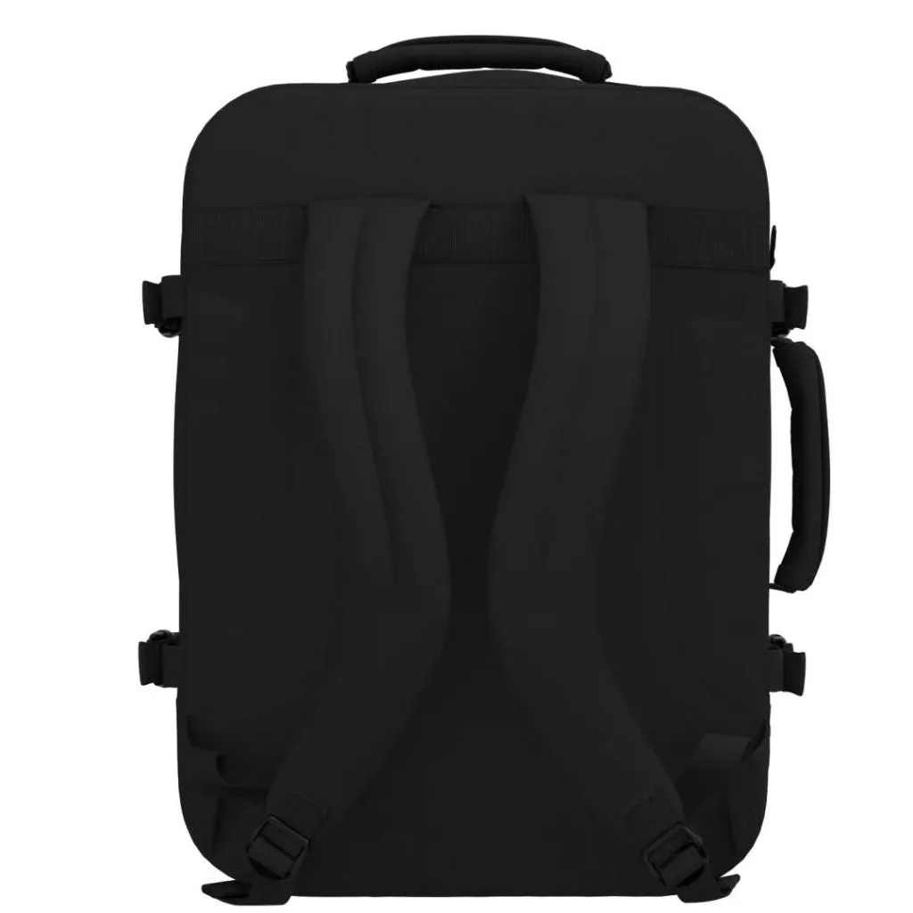 CabinZero Classic 44L Lightweight Carry On Backpack - Black