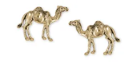 Camel Cufflinks 14k Gold Vermeil Handmade Camel Jewelry  CM1-CLVM