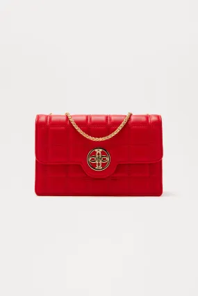 Can't Buy My Love Handbag - Red