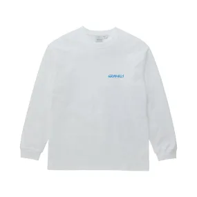 CARABINER L/S TEE WHITE