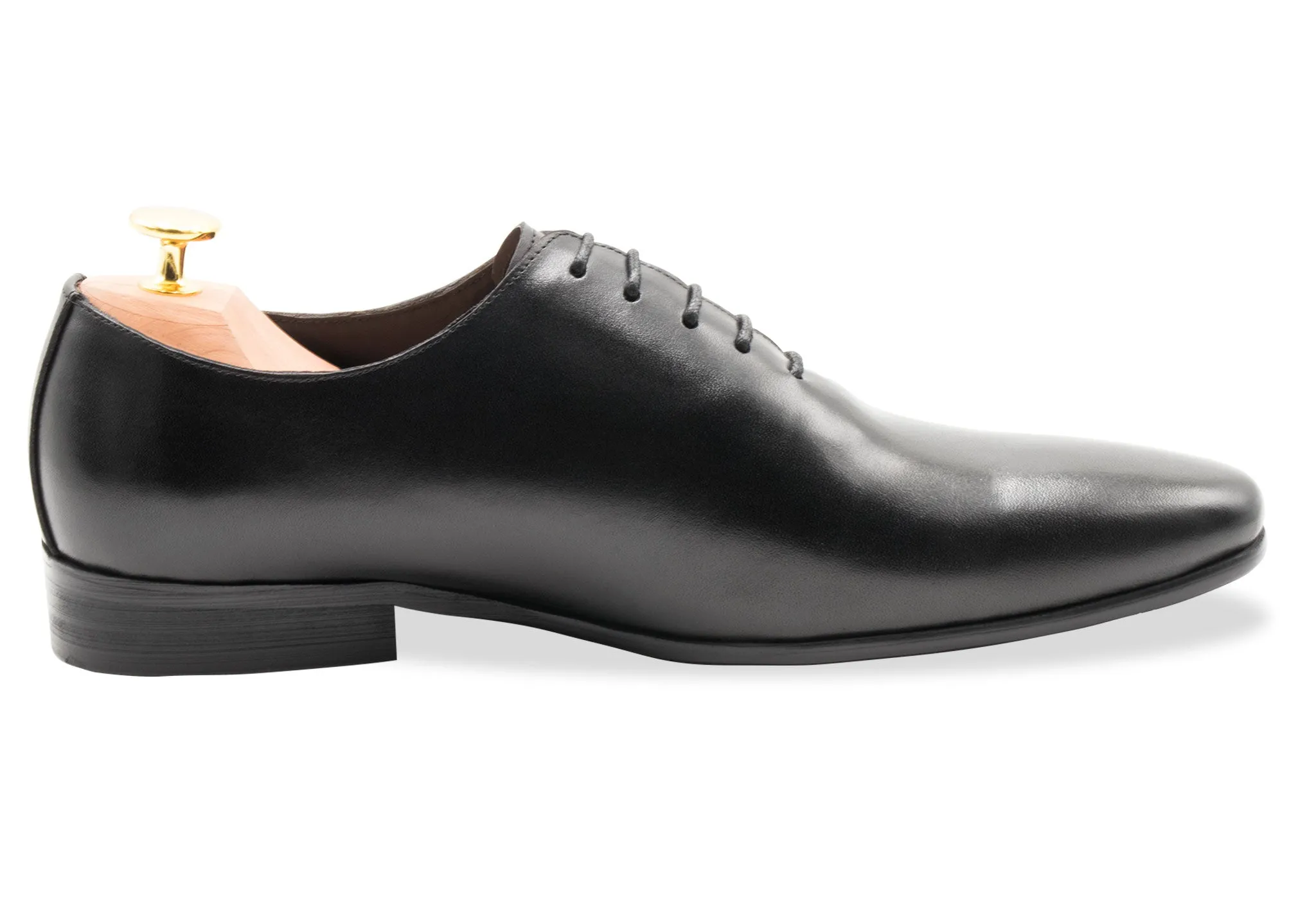 Carlota Blake Stitch Black Oxford