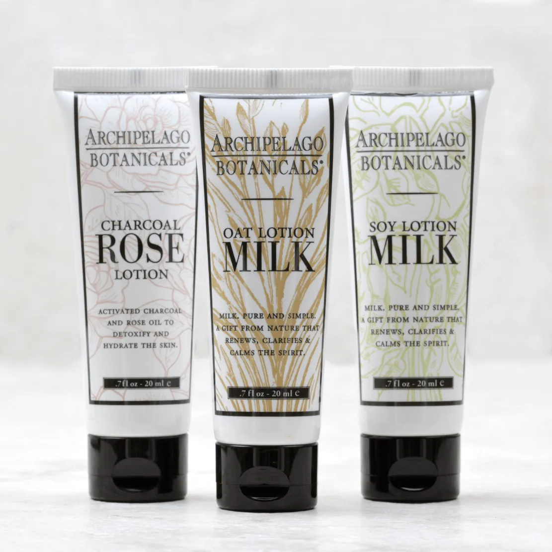 Charcoal Rose | Archipelago Travel Hand Lotion