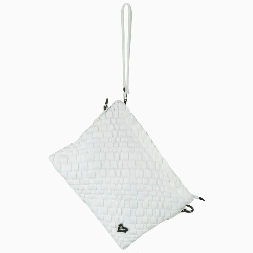 Charlotte Woven Crossbody - Polar White