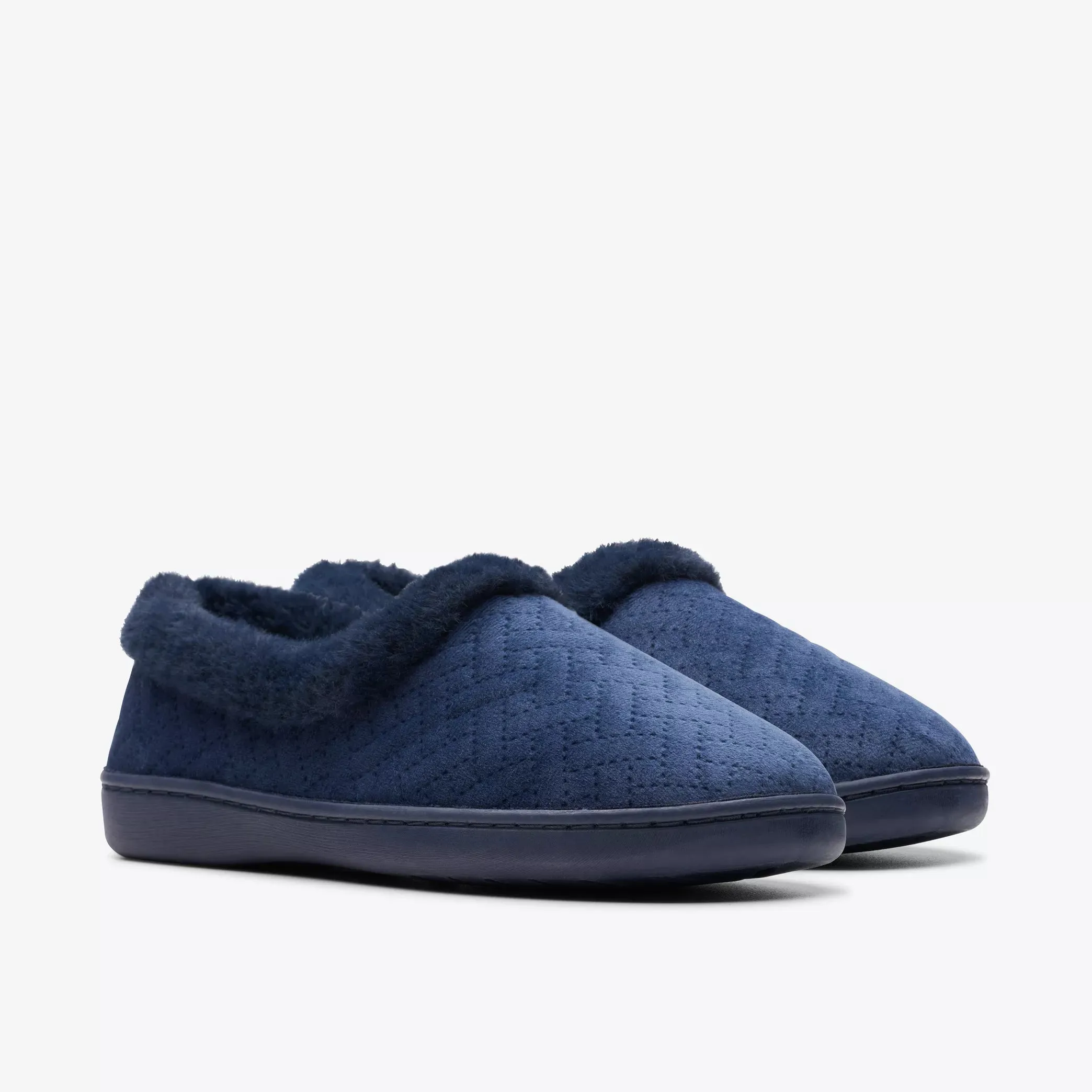 Clarks Twyla Star Navy - Wide Width