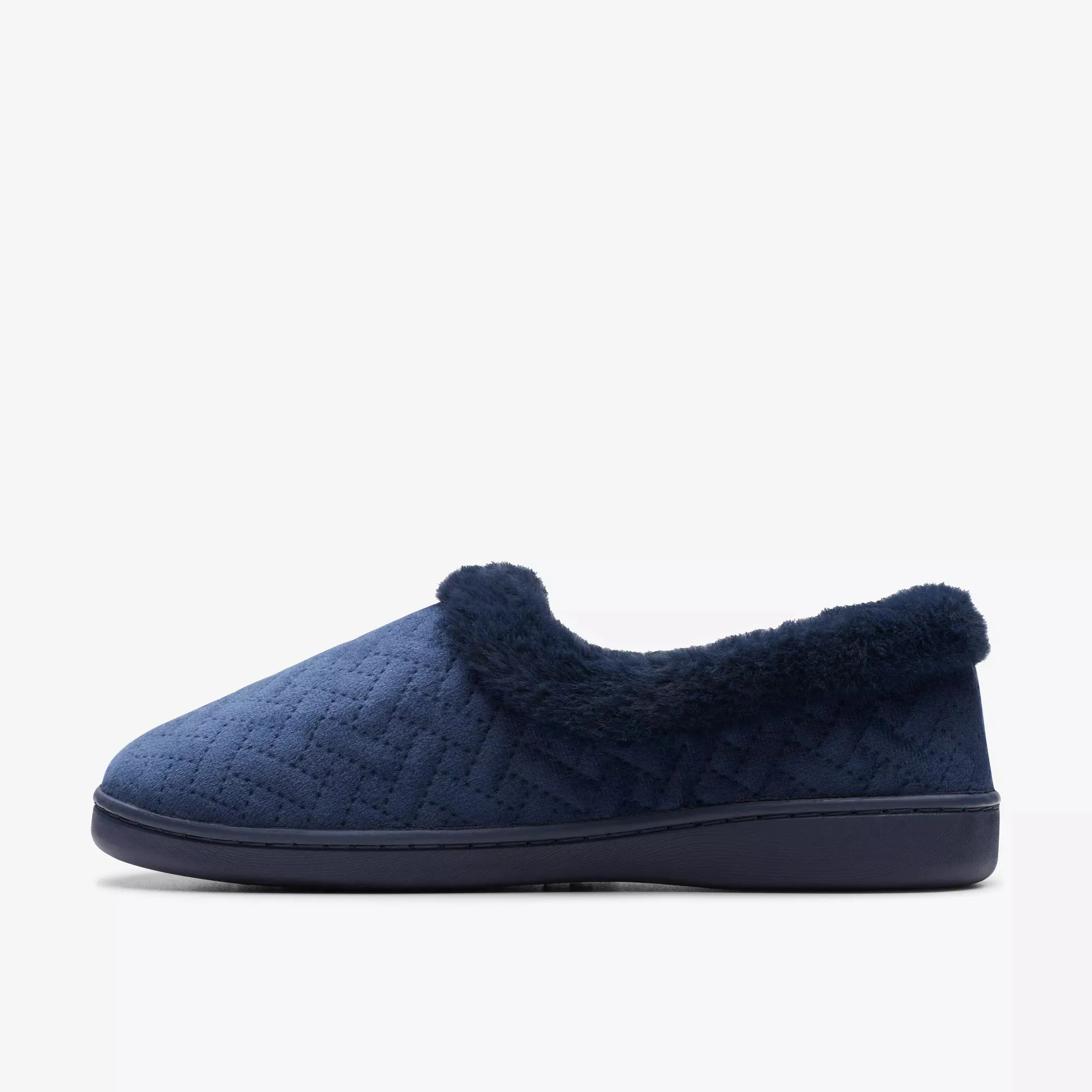 Clarks Twyla Star Navy - Wide Width