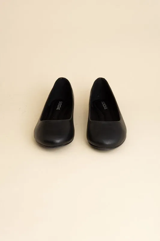 Classic Black Flats