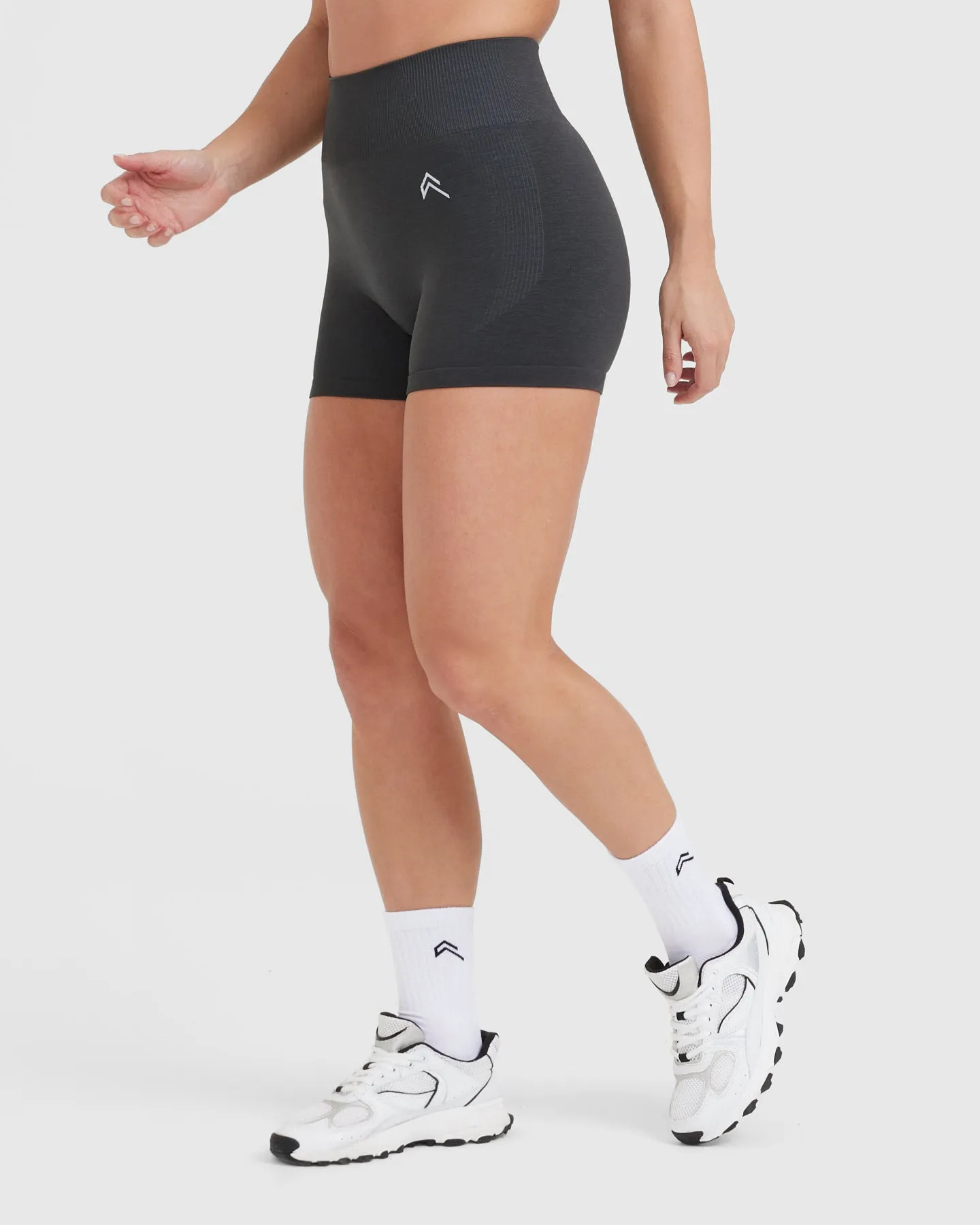 Classic Seamless 2.0 Booty Shorts | Coal Marl