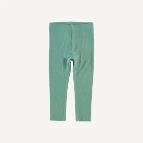 classic skinny legging | malachite | modal skinny rib