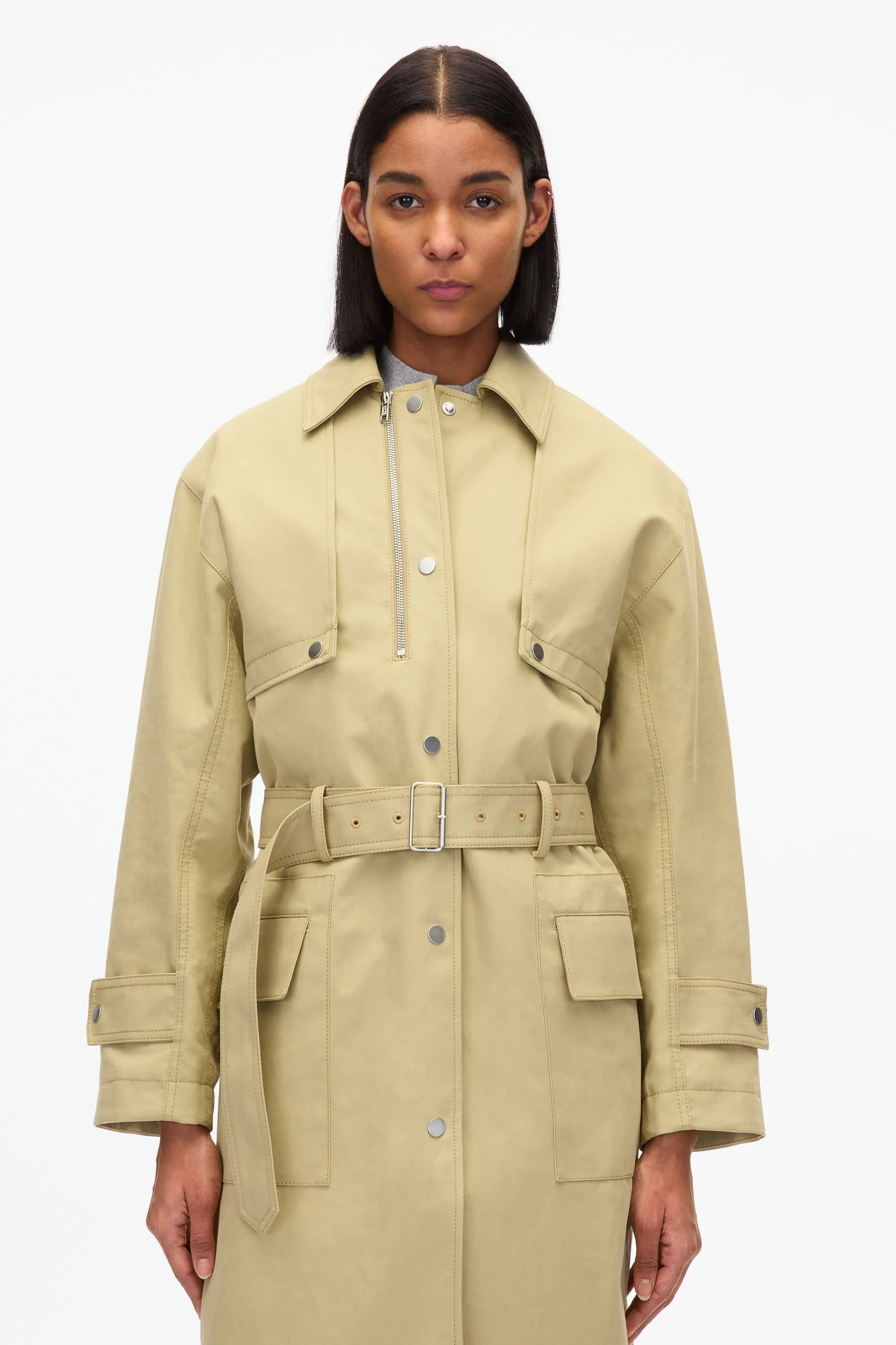 Convertible Mac Trench Coat