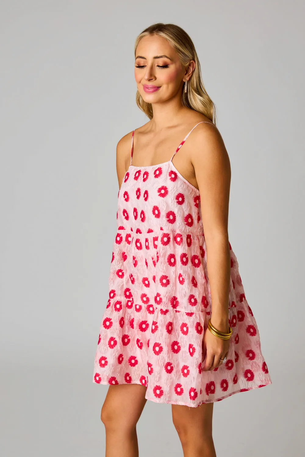 Corky Short Dress - Cherry Delight