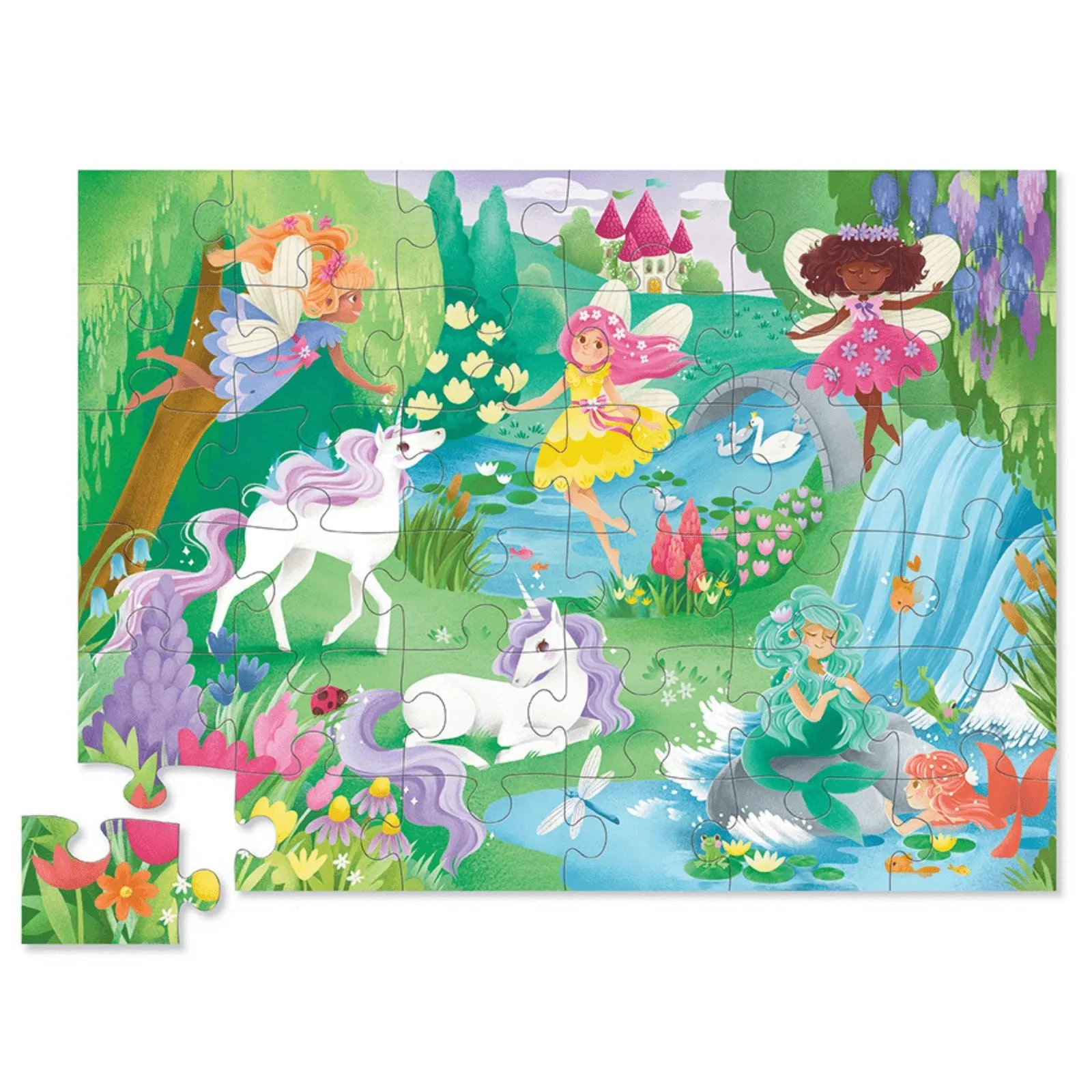 Crocodile Creek - Classic Floor Puzzle 36pc - Magical Friends