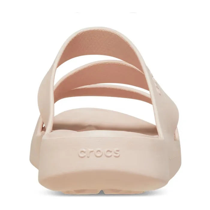 Crocs - Womens Getaway Strappy Slide Sandal Quartz Pink