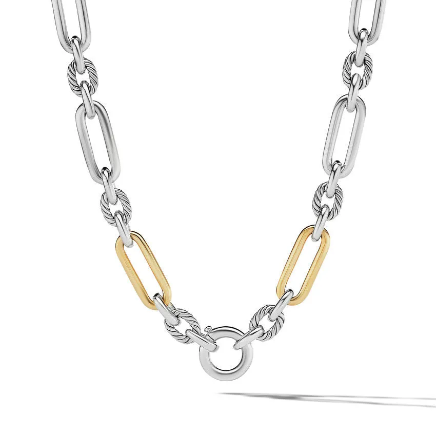 David Yurman Lexington Chain with 18K Yellow Gold 18 Inches 9.8MM