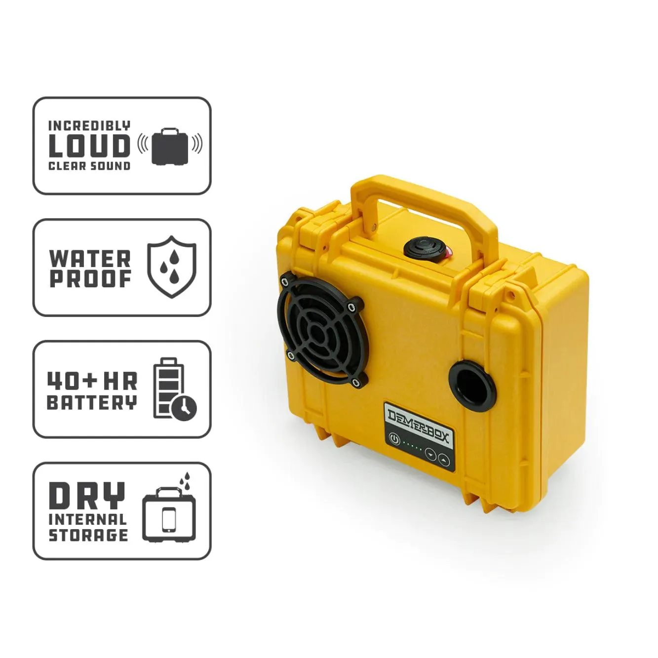 DemerBox DB1 Speaker - Paniman Yellow