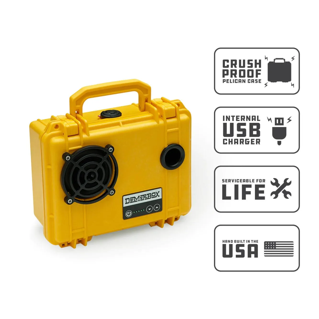 DemerBox DB1 Speaker - Paniman Yellow