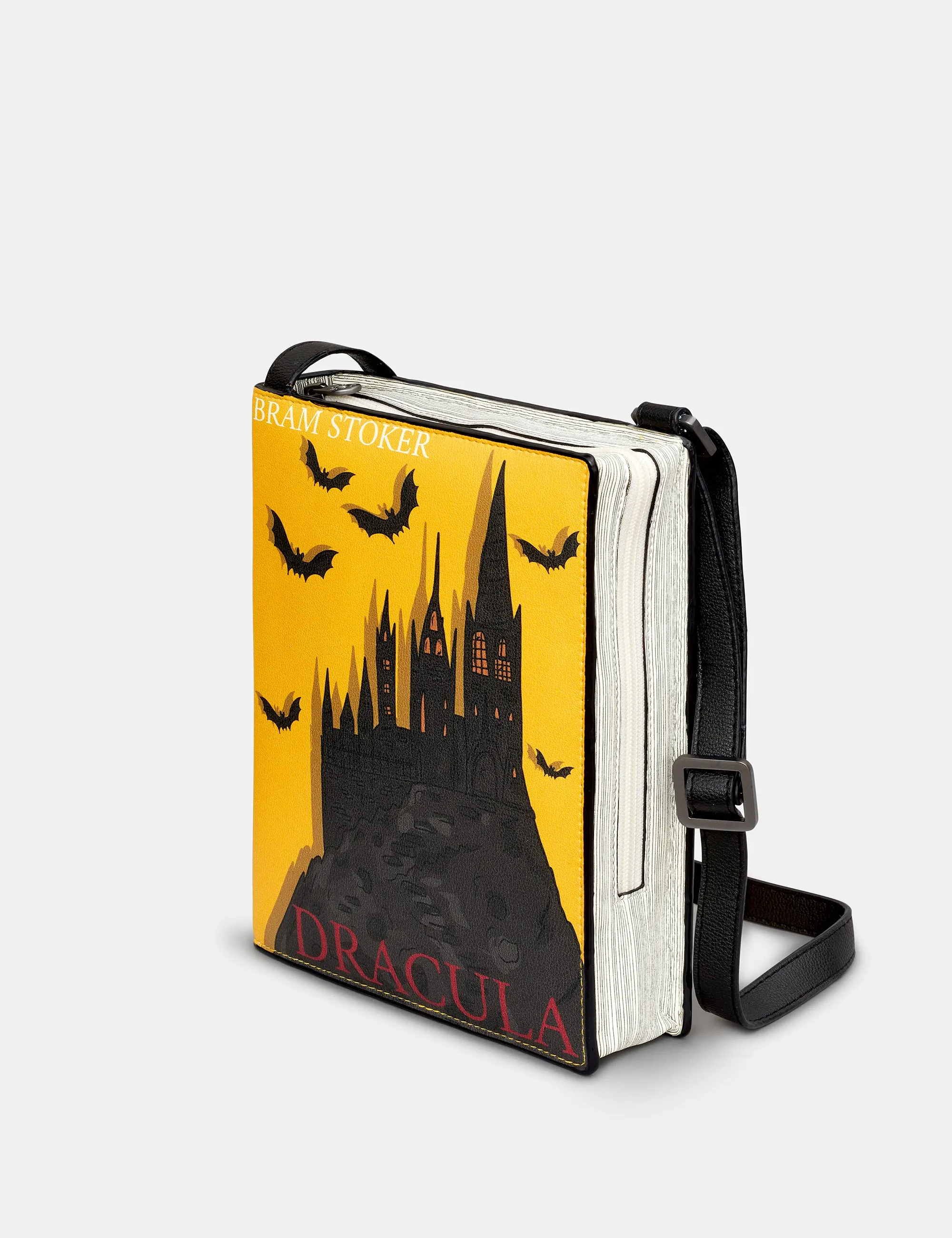 Dracula Vegan Leather Cross Body Bag