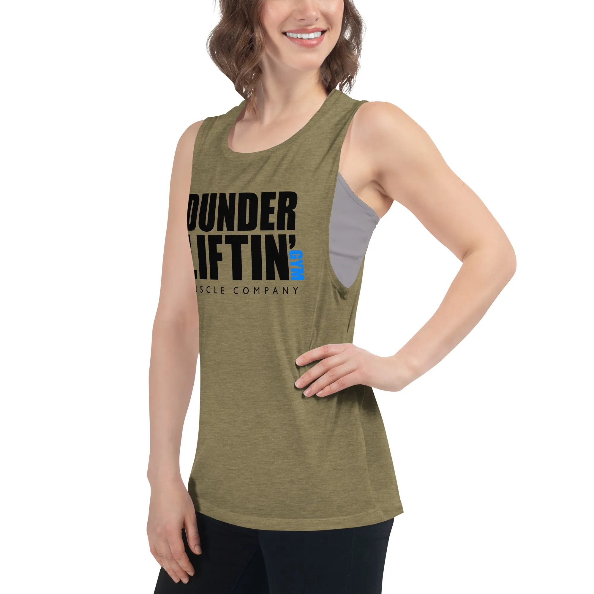 Dunder Liftin Muscle Company - Ladies’ Muscle Tank