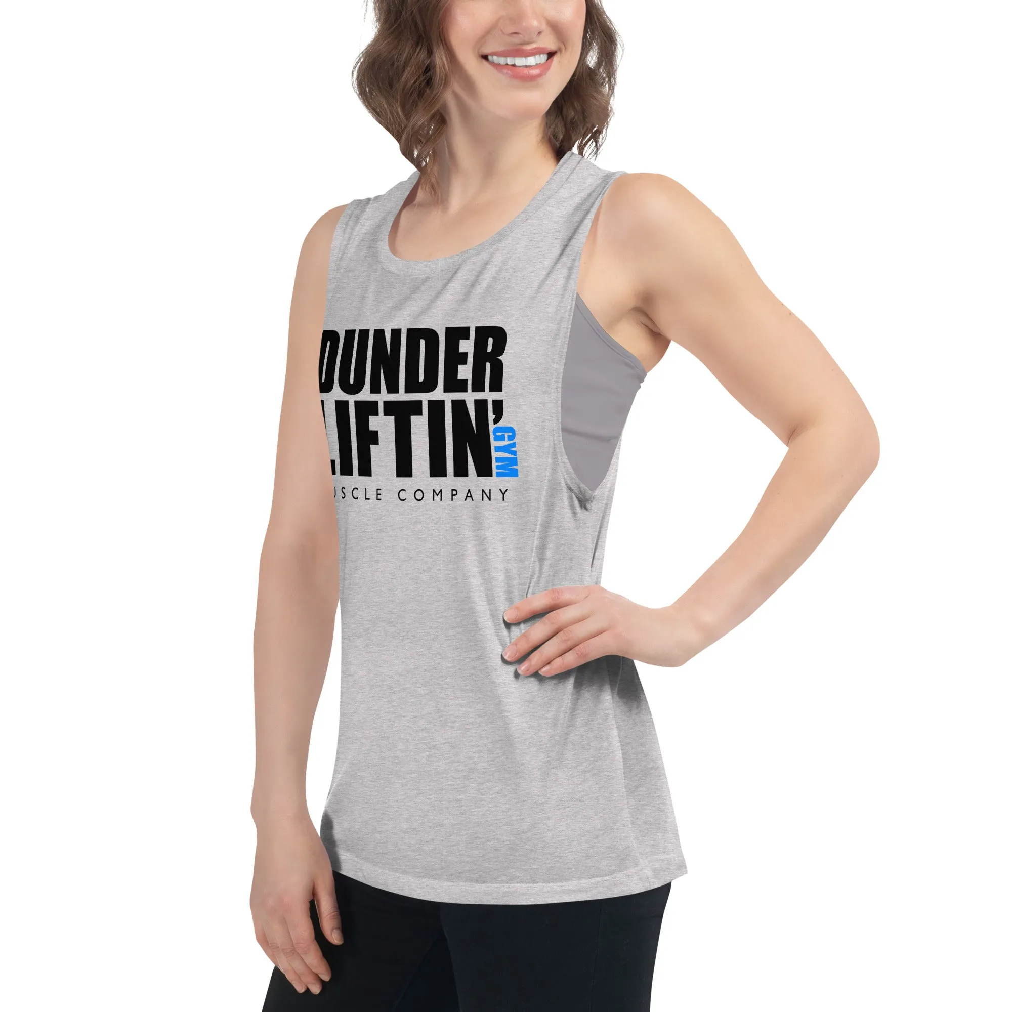 Dunder Liftin Muscle Company - Ladies’ Muscle Tank