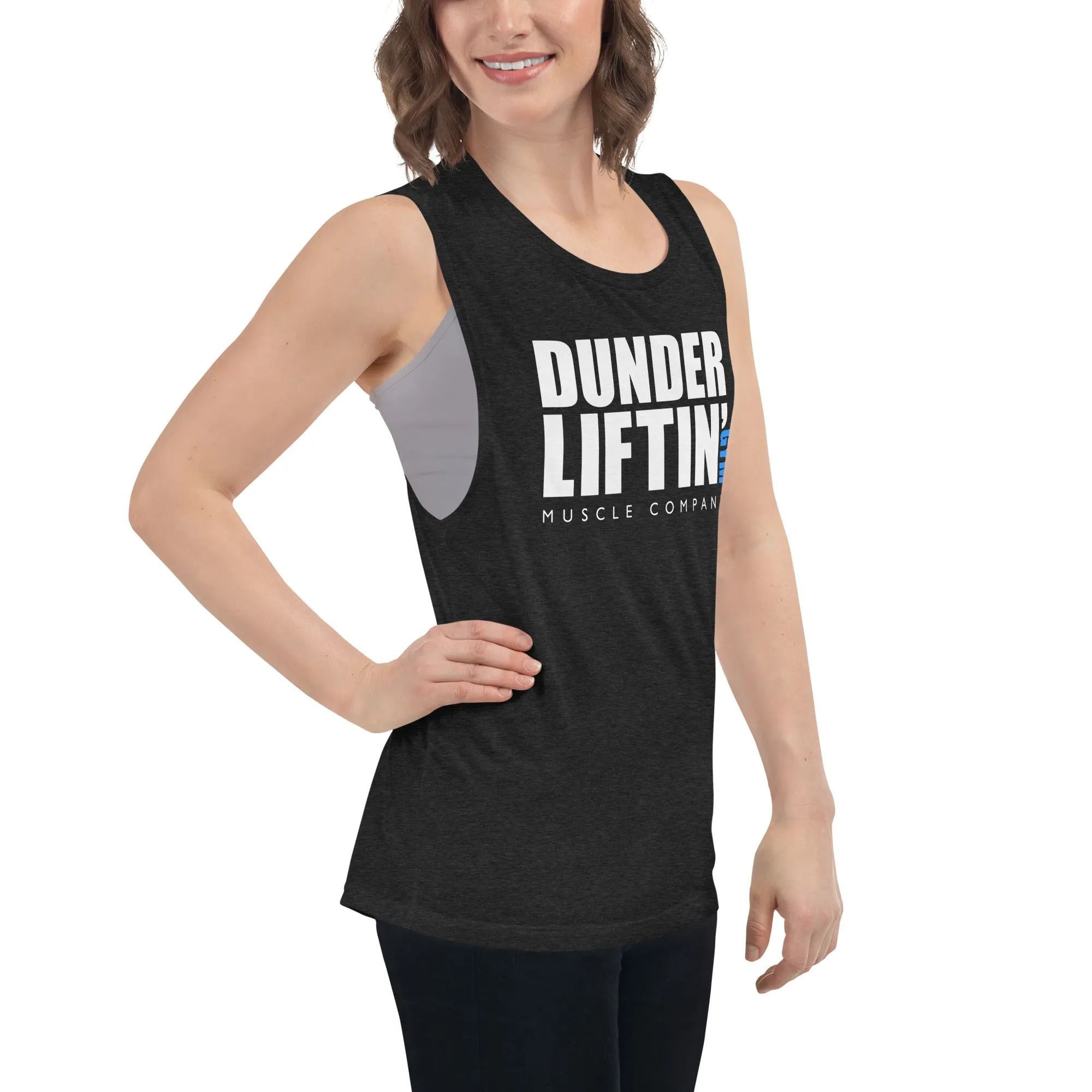 Dunder Liftin Muscle Company - Ladies’ Muscle Tank