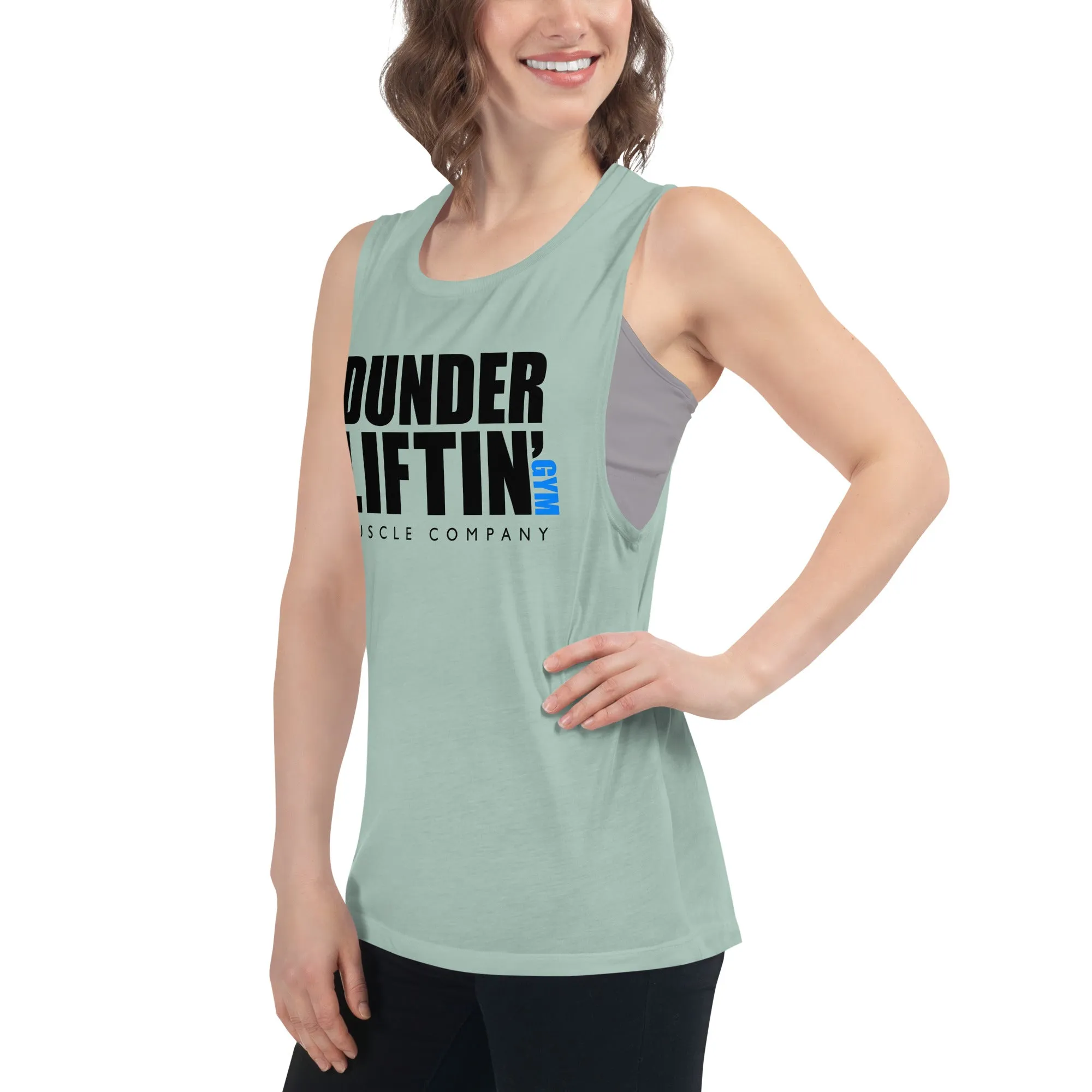 Dunder Liftin Muscle Company - Ladies’ Muscle Tank