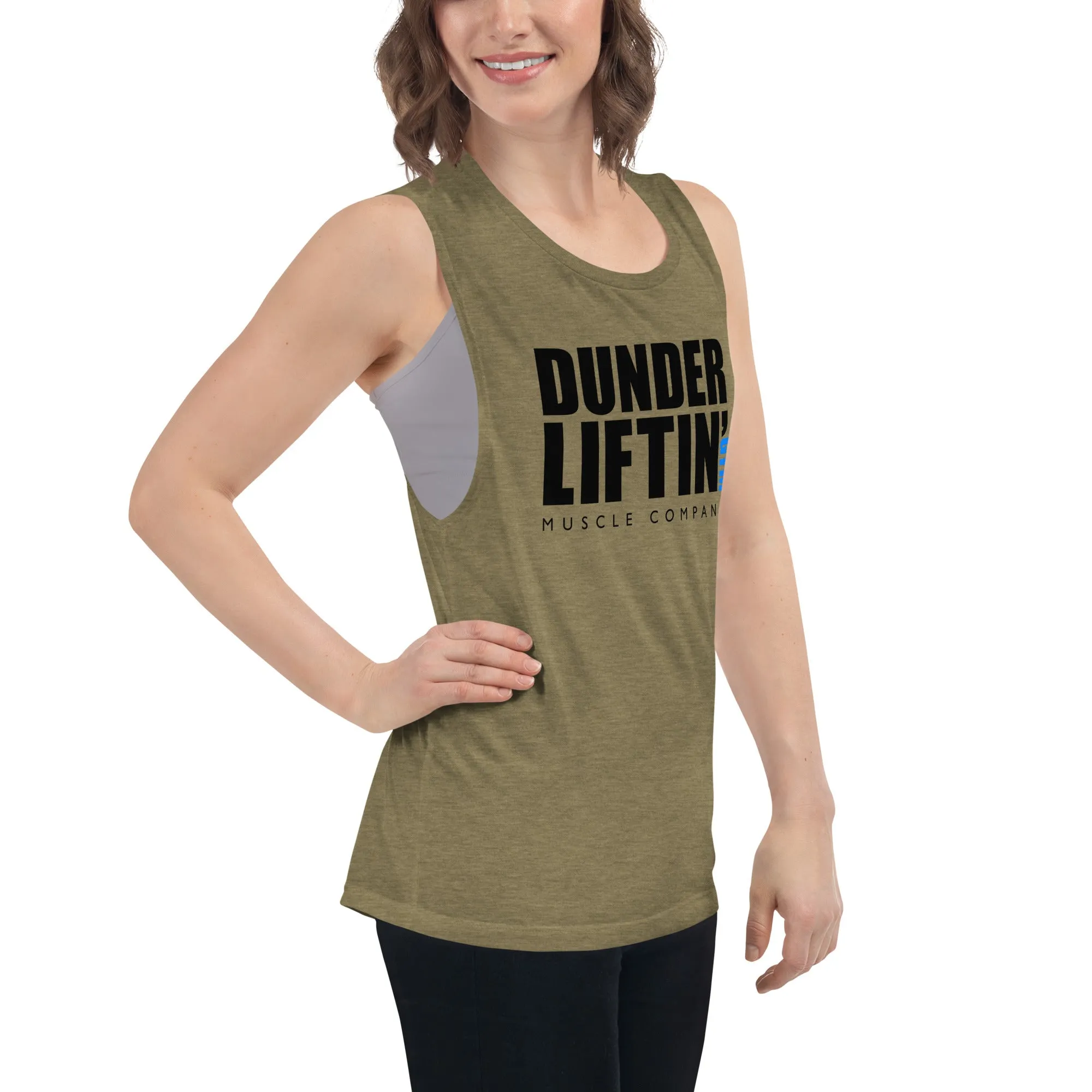 Dunder Liftin Muscle Company - Ladies’ Muscle Tank