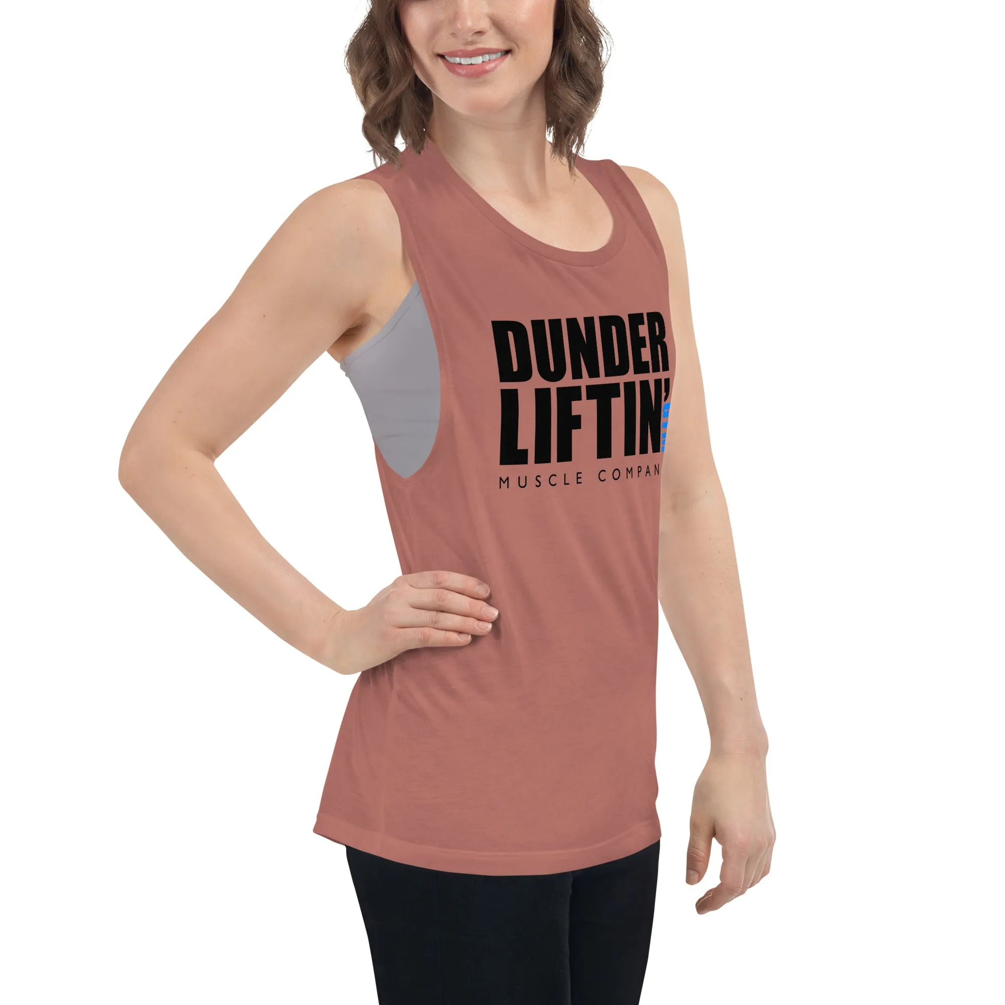 Dunder Liftin Muscle Company - Ladies’ Muscle Tank